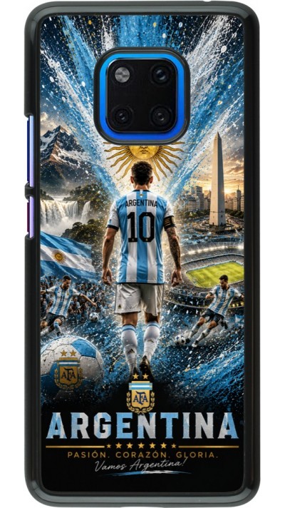 Huawei Mate 20 Pro Case Hülle - Fussball Argentinien splash 2026