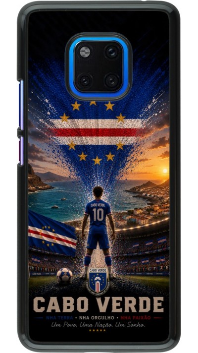 Huawei Mate 20 Pro Case Hülle - Fussball Kap Verde splash 2026
