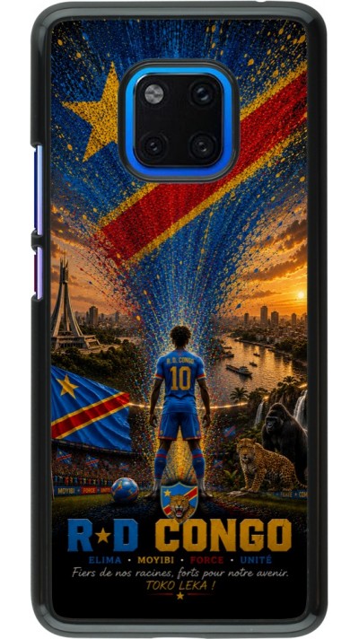 Huawei Mate 20 Pro Case Hülle - Fussball Demokratische Republik Kongo splash 2026