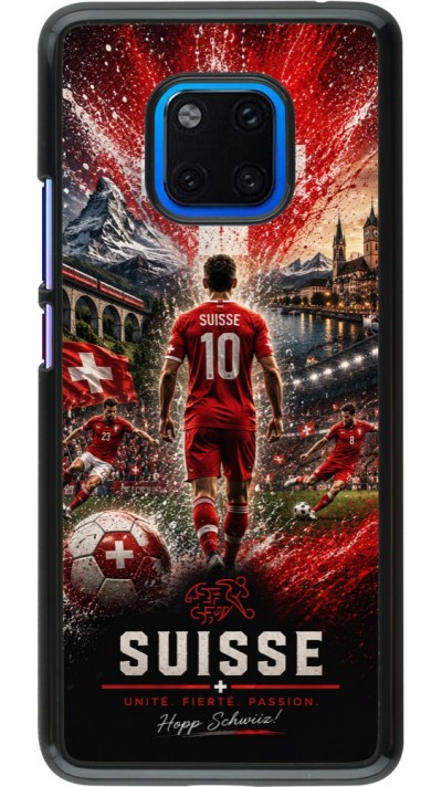Huawei Mate 20 Pro Case Hülle - Fussball Suisse splash 2026