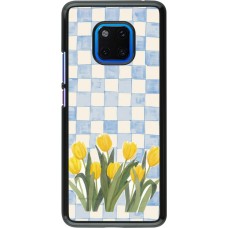 Huawei Mate 20 Pro Case Hülle - Blue vichy tulips 2026