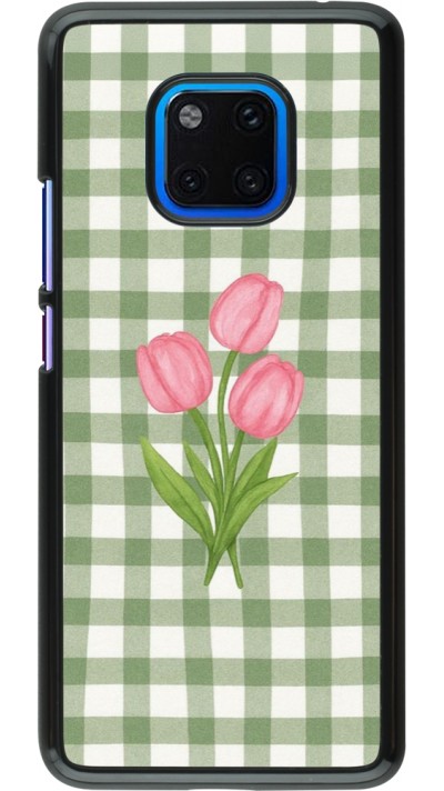 Huawei Mate 20 Pro Case Hülle - Green vichy tulips 2026