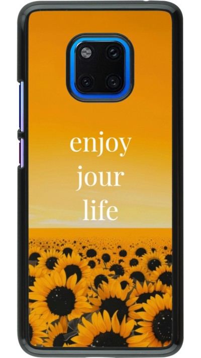 Huawei Mate 20 Pro Case Hülle - Summer 2025 Enjoy your life