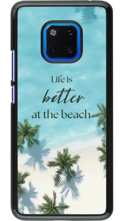 Huawei Mate 20 Pro Case Hülle - Summer 2025 Life is better at the beach