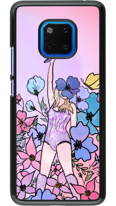 Huawei Mate 20 Pro Case Hülle - Taylor Swift Sketch - Pink