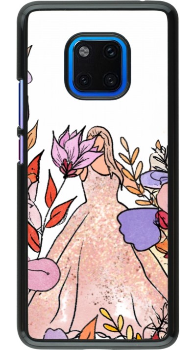 Huawei Mate 20 Pro Case Hülle - Taylor Swift Sketch - White