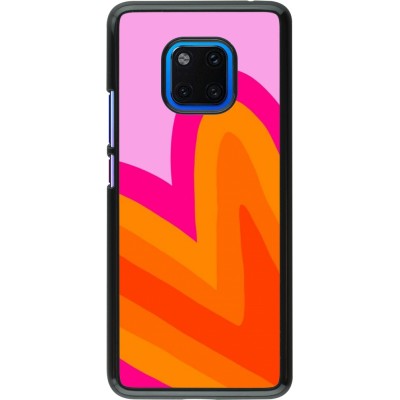 Huawei Mate 20 Pro Case Hülle - Valentine 2024 heart gradient
