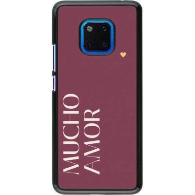 Huawei Mate 20 Pro Case Hülle - Valentine 2024 mucho amor rosado