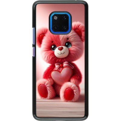Huawei Mate 20 Pro Case Hülle - Valentin 2024 Rosaroter Teddybär