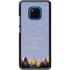 Huawei Mate 20 Pro Case Hülle - Winter 25 Winter illustration of trees