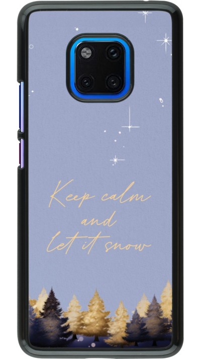 Huawei Mate 20 Pro Case Hülle - Winter 25 Winter illustration of trees