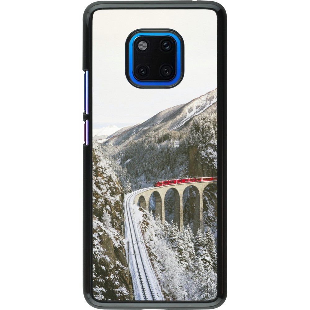 Huawei Mate 20 Pro Case Hülle - Winter 25 Winter polar express