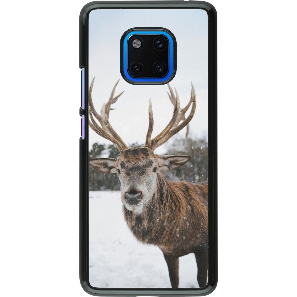 Huawei Mate 20 Pro Case Hülle - Winter 25 Winter reindeer