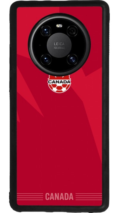 Coque Huawei Mate 40 Pro - Silicone rigide noir Maillot de football Canada 2026 personnalisable