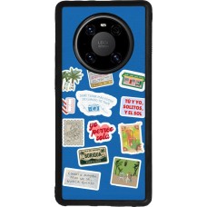 Huawei Mate 40 Pro Case Hülle - Silikon schwarz Seals of the Dominican Republic DTMF