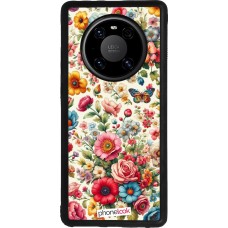 Huawei Mate 40 Pro Case Hülle - Silikon schwarz Spring 25 fruehling bluetend