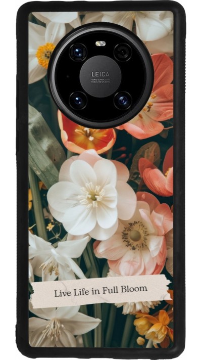 Coque Huawei Mate 40 Pro - Silicone rigide noir Full Bloom Spring 2026