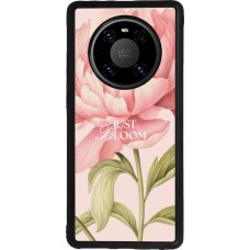 Huawei Mate 40 Pro Case Hülle - Silikon schwarz Just Bloom Spring 2026