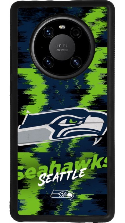Huawei Mate 40 Pro Case Hülle - Silikon schwarz Super Bowl 26 Seattle 2