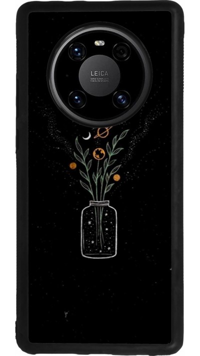 Coque Huawei Mate 40 Pro - Silicone rigide noir Vase black