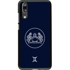 Huawei P20 Case Hülle - Astrologie Zwillinge