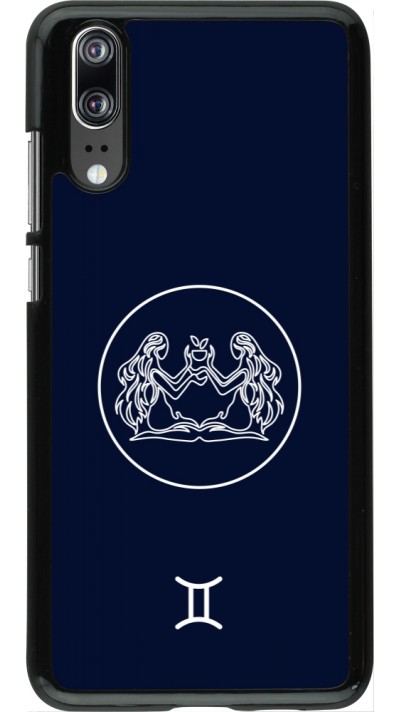 Huawei P20 Case Hülle - Astrologie Zwillinge