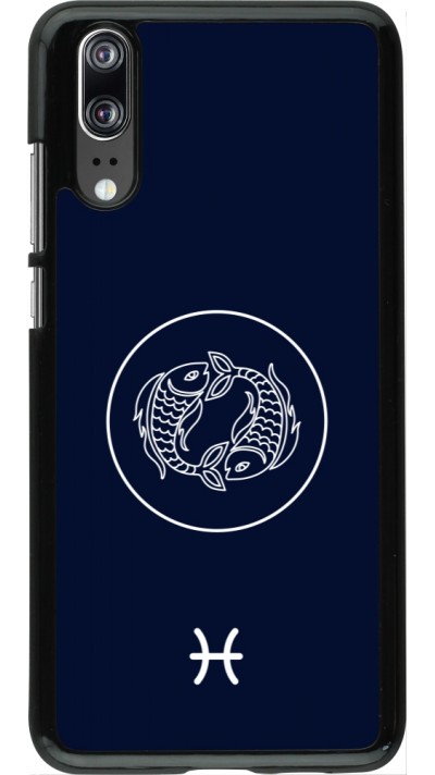 Huawei P20 Case Hülle - Astrologie Fische