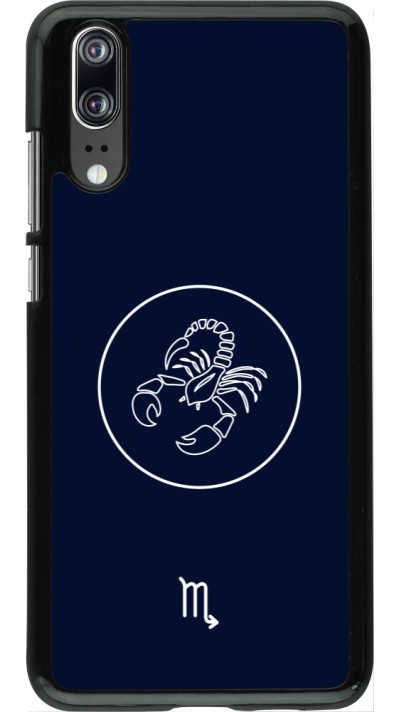 Huawei P20 Case Hülle - Astrologie Skorpion