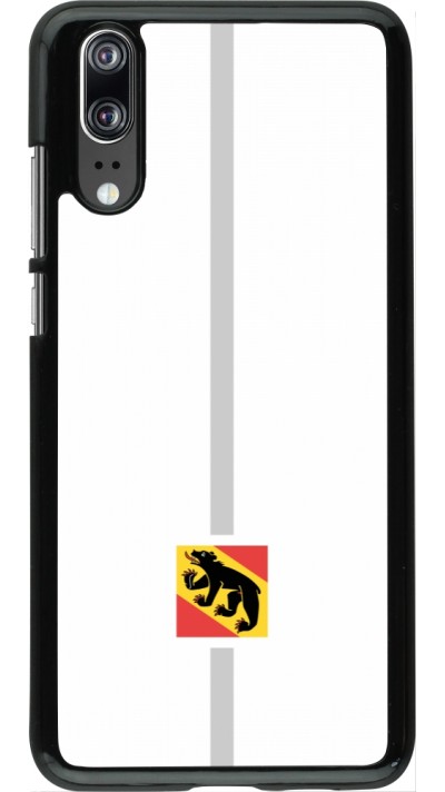 Huawei P20 Case Hülle - Kanton BE weiss