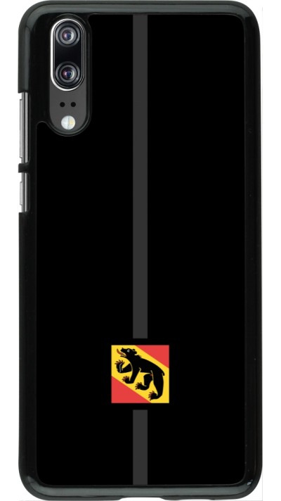 Huawei P20 Case Hülle - Kanton BE schwarz