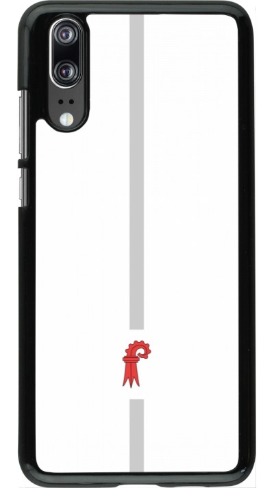 Huawei P20 Case Hülle - Kanton BL weiss