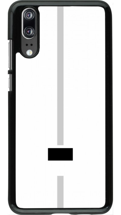 Huawei P20 Case Hülle - Kanton FR weiss