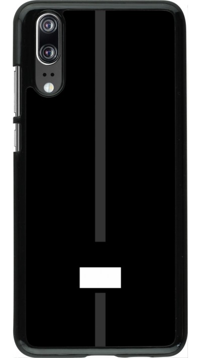Huawei P20 Case Hülle - Kanton FR schwarz