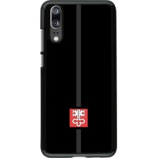 Huawei P20 Case Hülle - Kanton NW schwarz