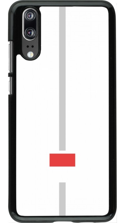 Huawei P20 Case Hülle - Kanton SO weiss