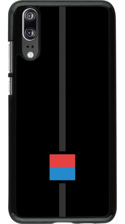 Huawei P20 Case Hülle - Kanton TI schwarz