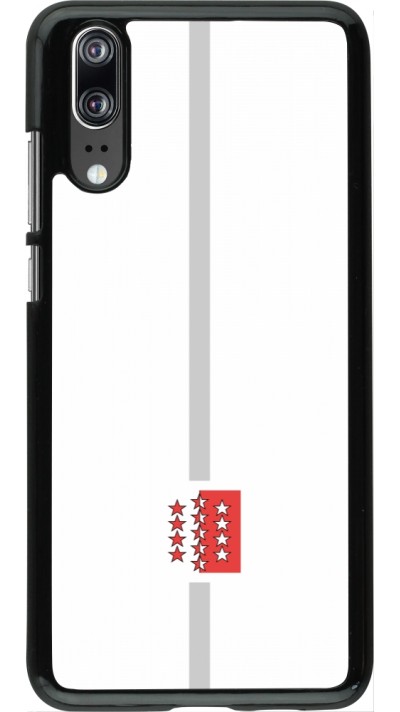 Huawei P20 Case Hülle - Kanton VS weiss