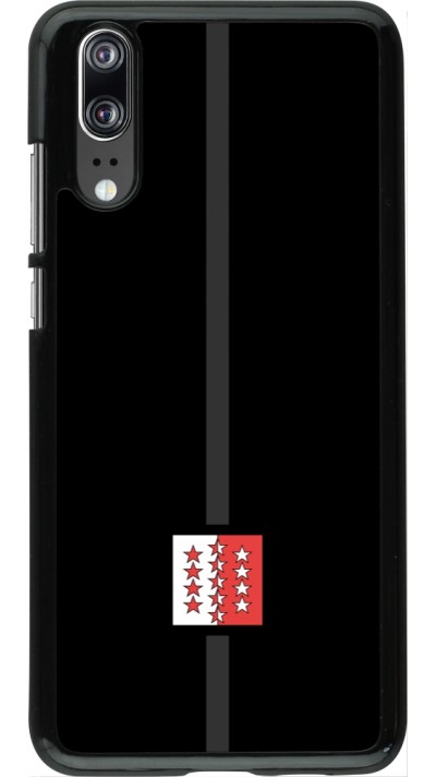 Huawei P20 Case Hülle - Kanton VS schwarz