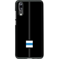 Huawei P20 Case Hülle - Kanton ZG schwarz