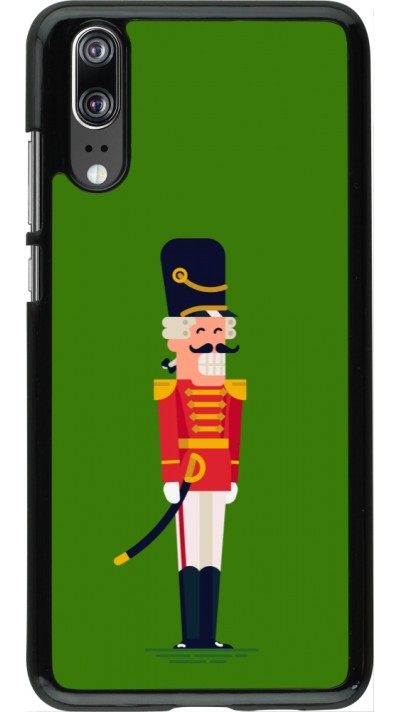 Coque Huawei P20 - Christmas 25 Nutcracker Green
