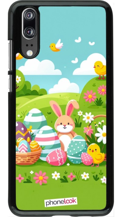 Huawei P20 Case Hülle - Ostern 2025 Gruen