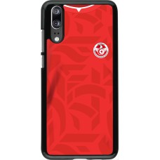 Huawei P20 Case Hülle - Tunesien 2022 personalisierbares Fussballtrikot