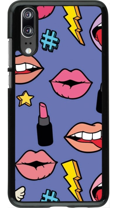 Huawei P20 Case Hülle - Lips and lipgloss