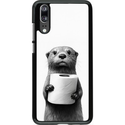 Huawei P20 Case Hülle - Otter Toilettenpapier