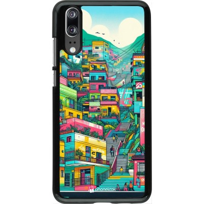 Huawei P20 Case Hülle - Medellin Comuna 13 Kunst