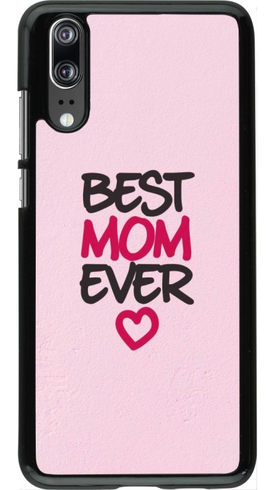 Huawei P20 Case Hülle - Mom 2023 best Mom ever pink