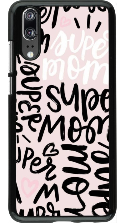 Huawei P20 Case Hülle - Mom 2024 Super mom