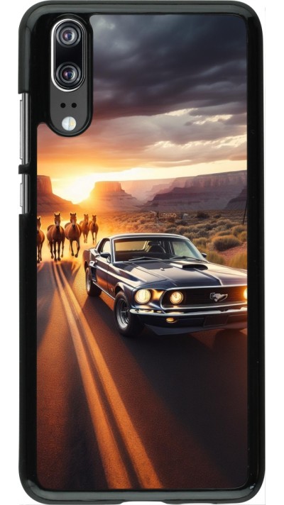 Huawei P20 Case Hülle - Mustang 69 Grand Canyon