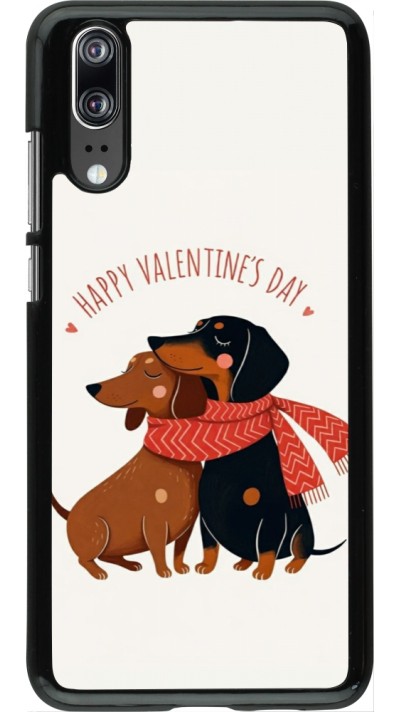 Huawei P20 Case Hülle - Saint Valentines Day 26 Happy Valentine