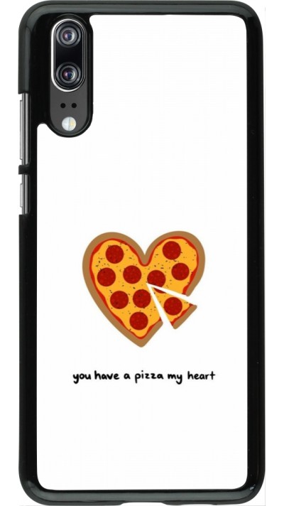 Huawei P20 Case Hülle - Saint Valentines Day 26 You have my pizza heart